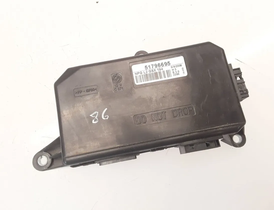 FIAT Croma 194 (2005-2011) Central locking control unit 51796695 11607394
