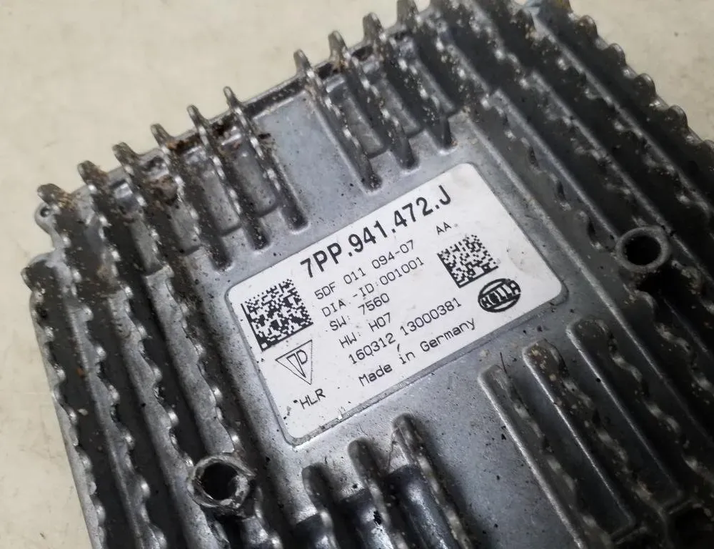 AUDI A6 C7/4G (2010-2020) Headlight Control Unit 7PP941472J 24989504