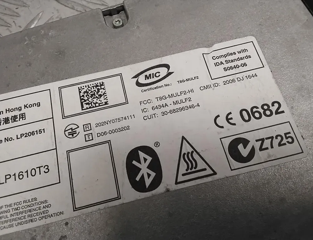 BMW 1 Series F40 (2019-2024) Bluetooth Control Unit 68296346 33016852