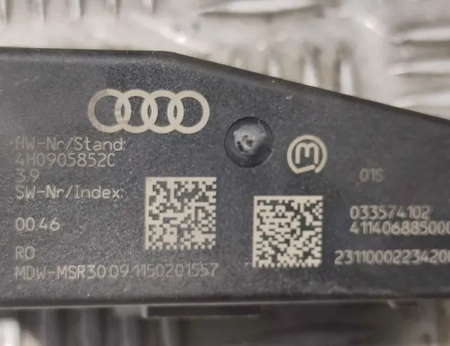 AUDI A7 C7/4G (2010-2020) Steering Locking Control Unit 4H0905852C 23415943