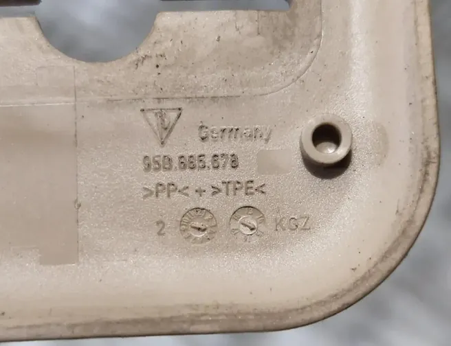 PORSCHE Macan 1 generation (2013-2023) Другие внутренние детали 95B885678 26327058