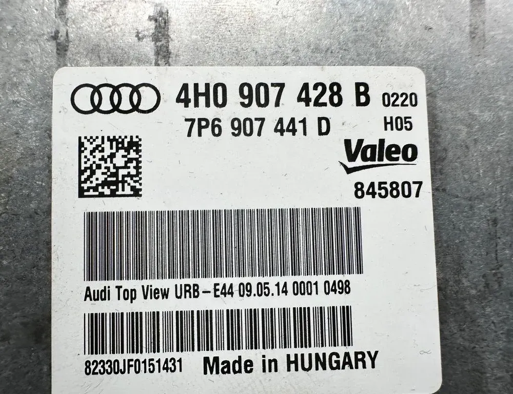AUDI A8 D3/4E (2002-2010) Camera control unit 4H0907428,4H0907428B 34132065