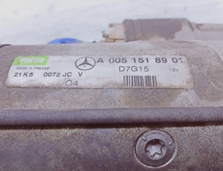 MERCEDES-BENZ CLS-Class C219 (2004-2010) Starter Motor A0051518901 27617887