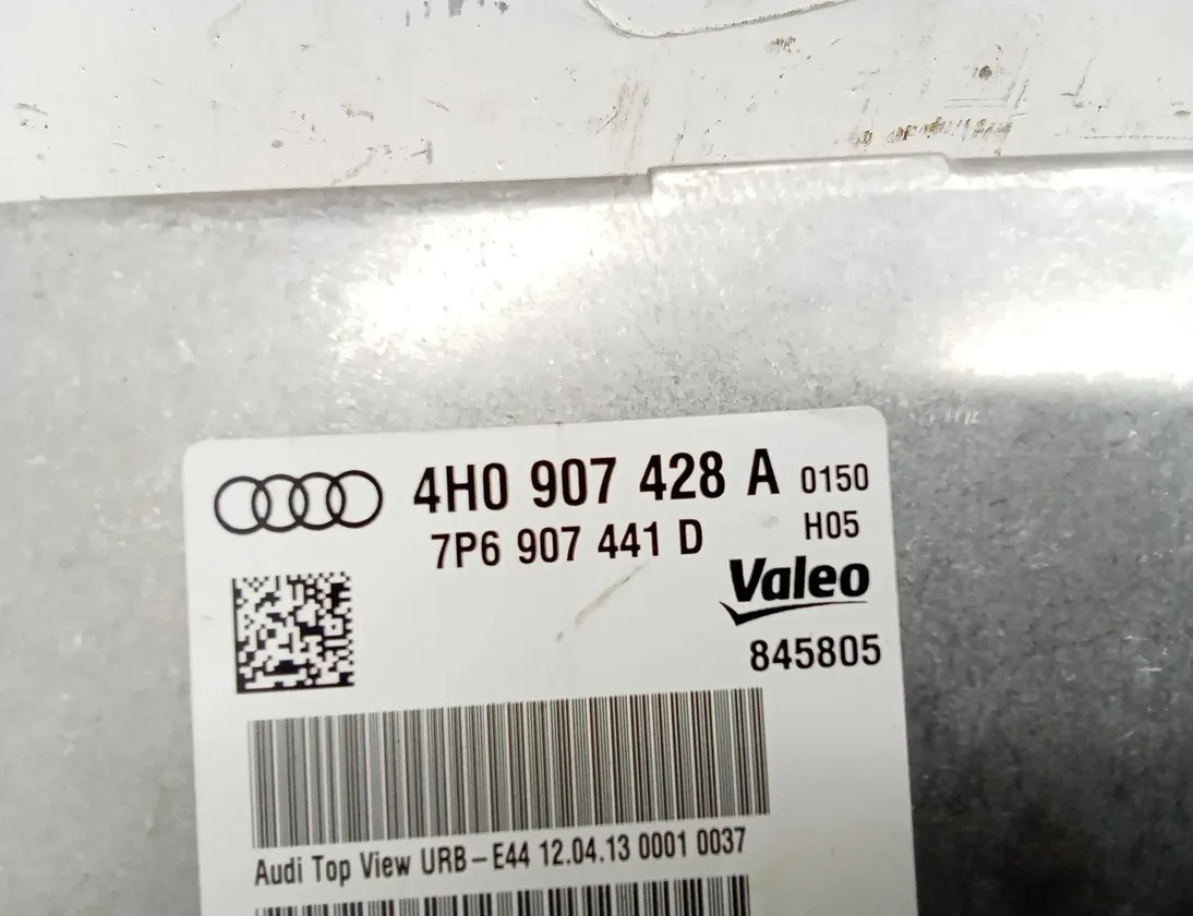AUDI A8 D4/4H (2010-2018) Camera control unit 4H0907428A 27713609