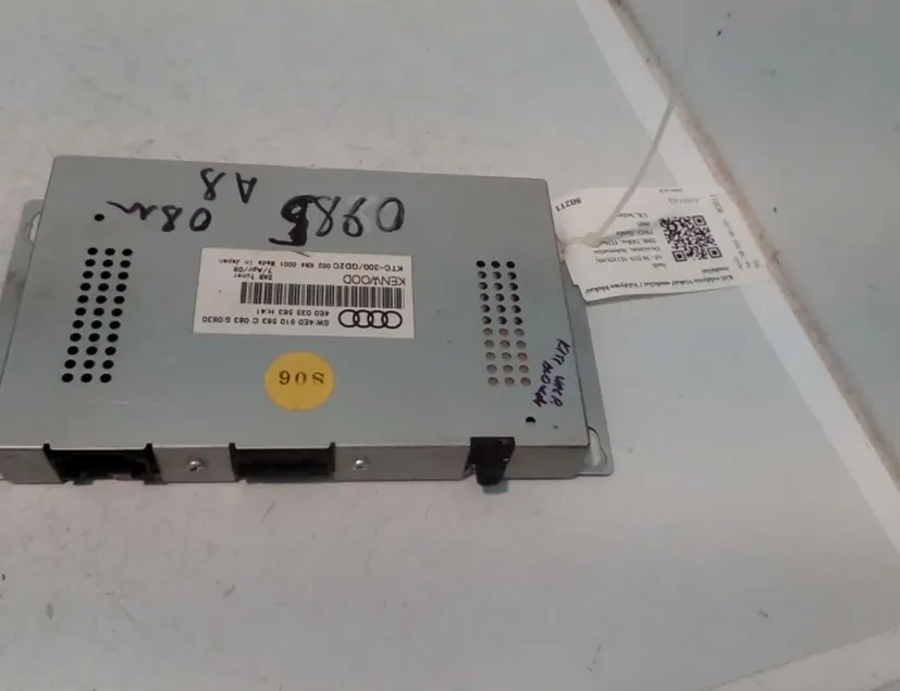 AUDI A8 D3/4E (2002-2010) Другие блоки управления 4E0910563C 28532537