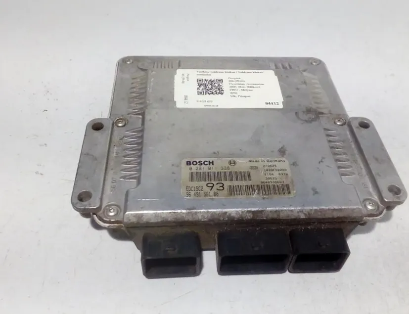PEUGEOT 406 1 generation (1995-2004) Engine Control Unit ECU 0281011338 28623711
