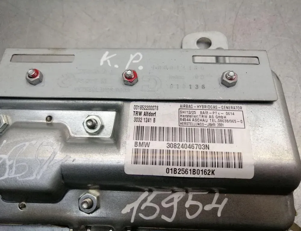 BMW 7 Series E65/E66 (2001-2008) Front Left Door Airbag SRS 705177901,30824046703N,001852200078,01B2561B0162K,58450713,100014130 34339902