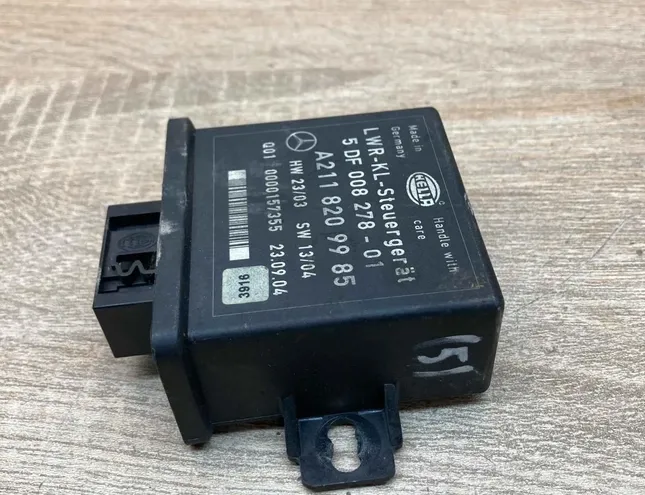MERCEDES-BENZ E-Class W124 (1984-1997) Headlight Control Unit A2118209985,5DF00827801 34303388