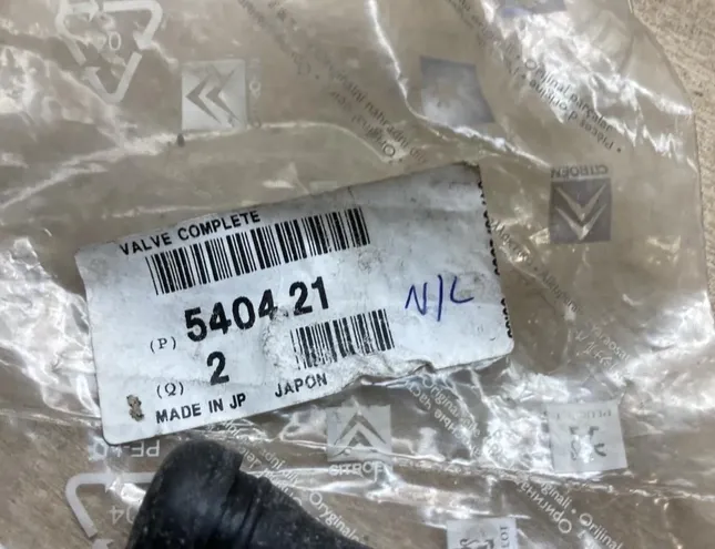 PEUGEOT 307 1 generation (2001-2008) Spring clamp 540421,540421 34435111