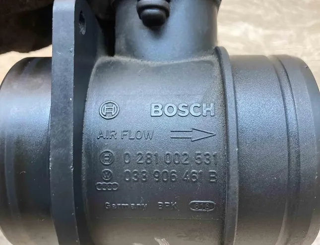 VOLKSWAGEN Golf Plus 1 generation (2004-2009) Mass Air Flow Sensor MAF 038906461B,0281002531,BKC 34301087