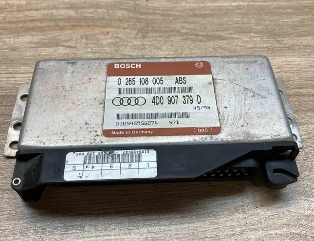 AUDI A4 B5/8D (1994-2001) ABS control unit 4D0907379D,0265108005,Control 34385568