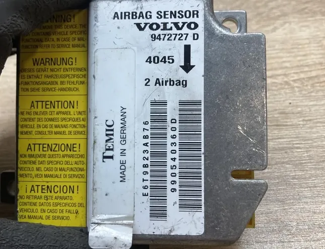 VOLVO V70 1 generation (1997-2000) Security Control Unit 9472727D 34422419