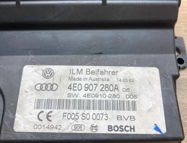 AUDI A8 D2/4D (1994-2002) Voltage Control Unit 4E0907280A,4E0907280A 34387842