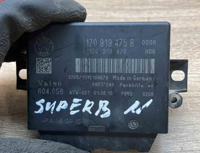 SKODA Octavia 1 generation (1996-2010) PDC Parking Distance Control Unit 1Z0919475B,1Z0919475 34360468