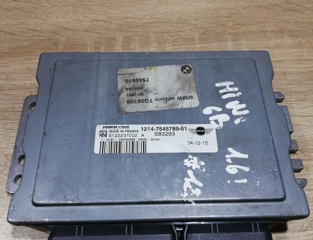 MINI Cooper R50 (2001-2006) Engine Control Unit ECU 7545789 34416793