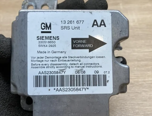 OPEL Astra G (1998-2009) Security Control Unit 13261677,5WK42925 34426323