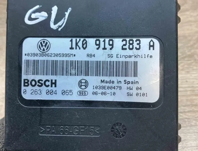 VOLKSWAGEN Golf Plus 1 generation (2004-2009) PDC Parking Distance Control Unit 1K0919283A,0263004065 34360464
