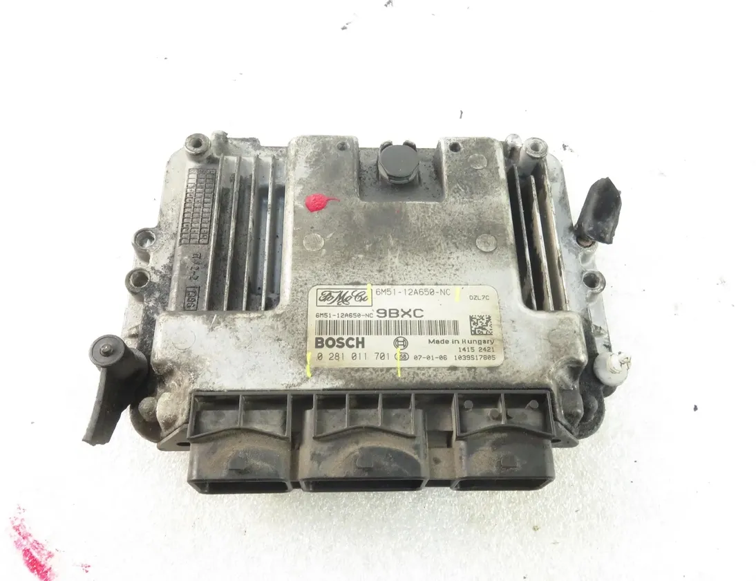 FORD C-Max 1 generation (2003-2010) Control Unit 0281011701,6M5112A650NC 27890791