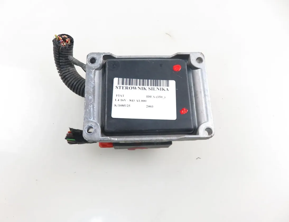 FIAT Idea 1 generation (2003-2020) Control Unit 0261208206 31722487