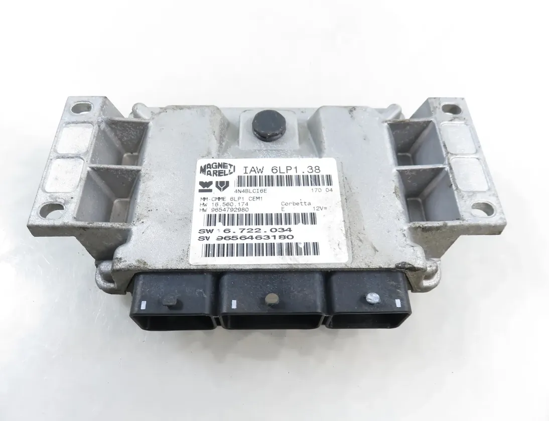 PEUGEOT 307 1 generation (2001-2008) Control Unit 9656463180 33599174