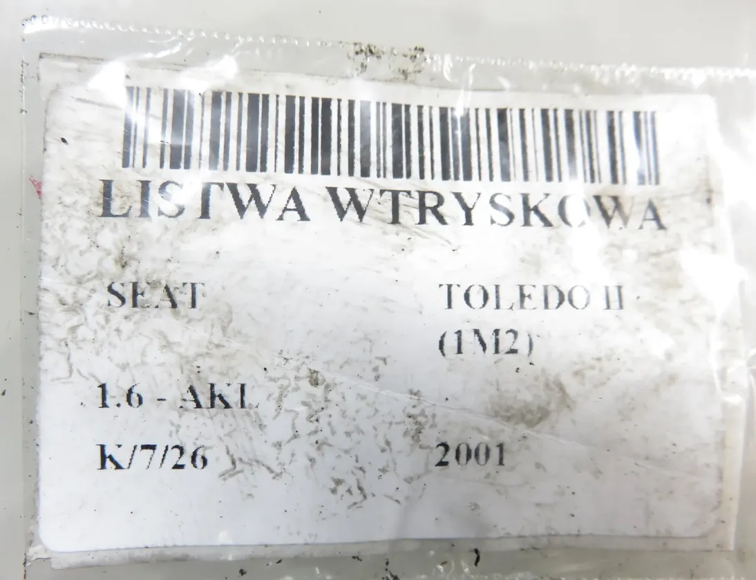 SEAT Toledo 2 generation (1999-2006) Топливная рейка 037906031AA,06A133317A 33715511