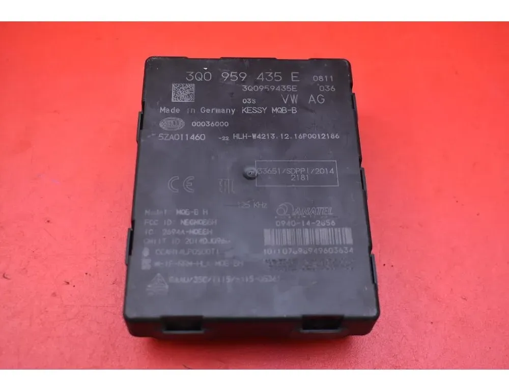 SKODA Kodiaq 1 generation (2017-2024) Engine Control Unit ECU 3Q0959435E 32400685