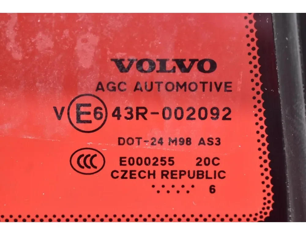 VOLVO XC90 2 generation (2014-2024) Rear Right  Window 33669487