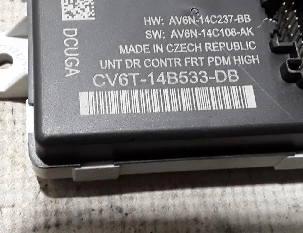 FORD Kuga 2 generation (2013-2020) Front Right Door Control Unit CV6T14B533DB 28590889