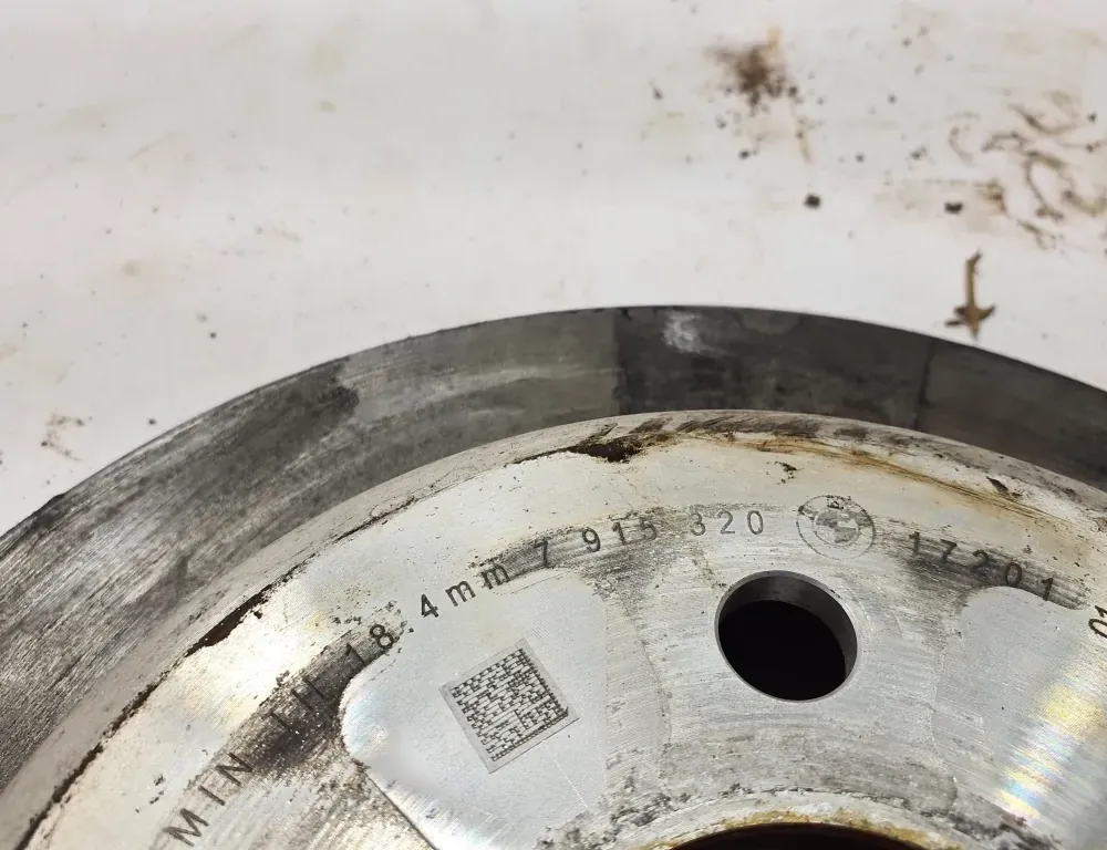 BMW i4 1 generation (2021-2024) Rear Right Brake Disc 7915320,7915319 34458858