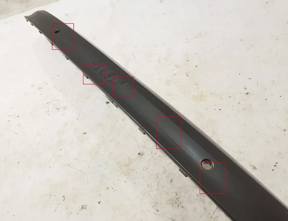 VOLVO XC90 2 generation (2014-2024) Rear Bumper Diffuser 32345465 34529357