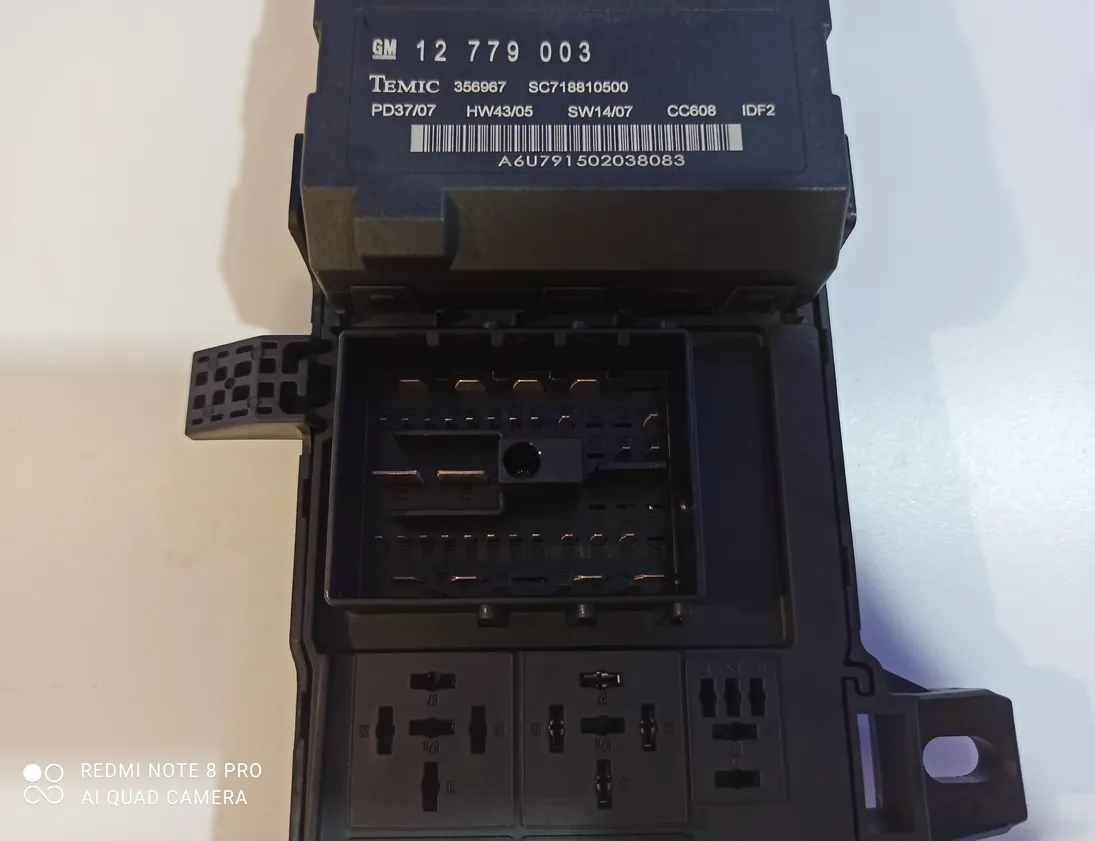 SAAB 93 1 generation (1956-1960) Fuse Box 12798346,12779003 13539412