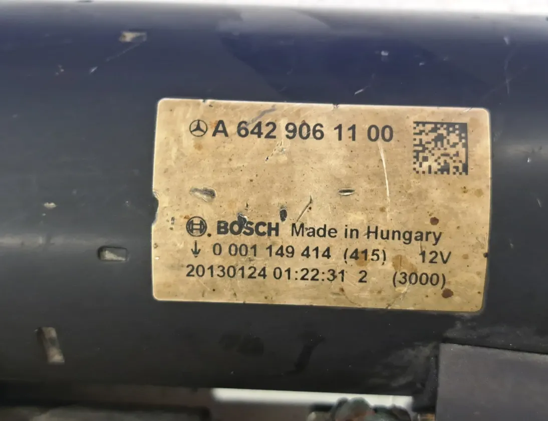 MERCEDES-BENZ S-Class W221 (2005-2013) Starter Motor A6429061100,0001149414 34081179
