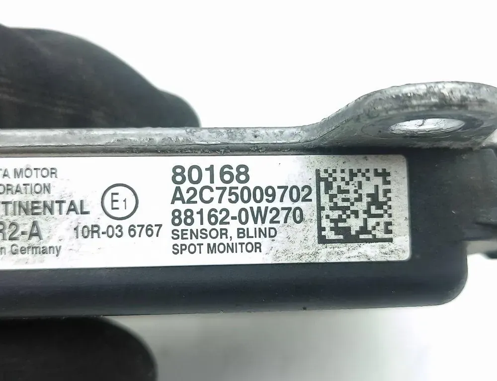 TOYOTA Prius 4 generation (XW50) (2015-2023) Модуль управления слепым пятном 80168,A2C75009702 33477907