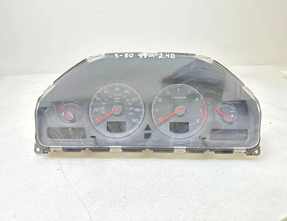 VOLVO S80 1 generation (1998-2006) Speedometer 9459821,69294460 31365137