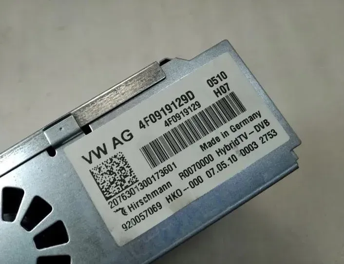 AUDI A8 D4/4H (2010-2018) Camera control unit 4F0919129,4F0919129D 27459552