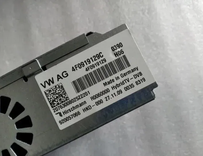 AUDI A8 D3/4E (2002-2010) Camera control unit 4F0919129,4F0919129C 27459925