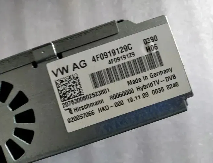 AUDI A8 D3/4E (2002-2010) Camera control unit 4F0919129,4F0919129C 27459925