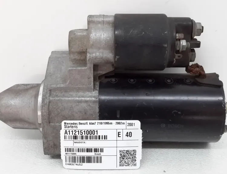 MERCEDES-BENZ E-Class W210 (1995-2002) Starter Motor A1121510001 35105136