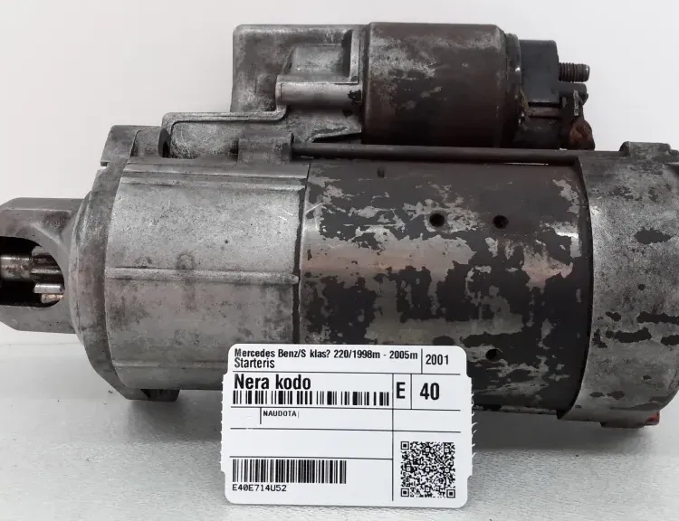 MERCEDES-BENZ S-Class W220 (1998-2005) Starter Motor 35104626