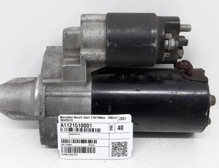 MERCEDES-BENZ E-Class W210 (1995-2002) Starter Motor A1121510001 31724887