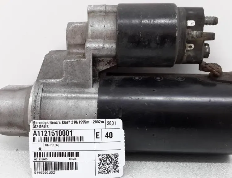 MERCEDES-BENZ E-Class W210 (1995-2002) Starter Motor A1121510001 31724892