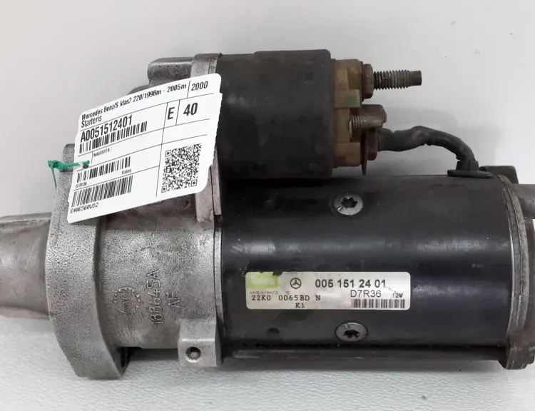 MERCEDES-BENZ S-Class W220 (1998-2005) Starter Motor A0051512401 35105236