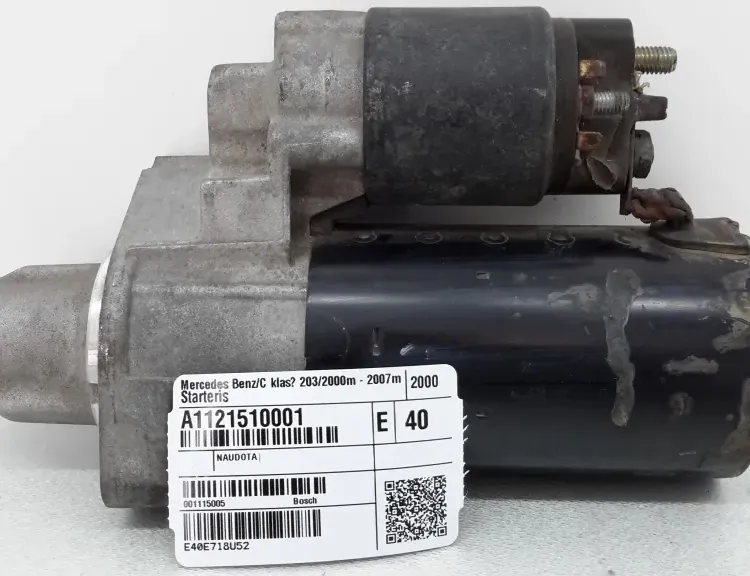 MERCEDES-BENZ C-Class W203/S203/CL203 (2000-2008) Starter Motor A1121510001 35104591