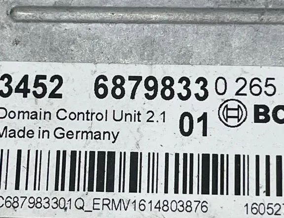 BMW 4 Series F32/F33/F36 (2013-2020) SRS Control Unit 1614803876,6879833 33269768