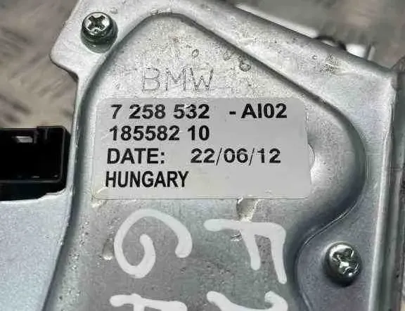 BMW 1 Series F20/F21 (2011-2020) Моторчик заднего стеклоочистителя 7258532,18558210 32447378