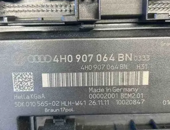 AUDI A6 C6/4F (2004-2011) Comfort Control Unit 4H0907064BN 32454062