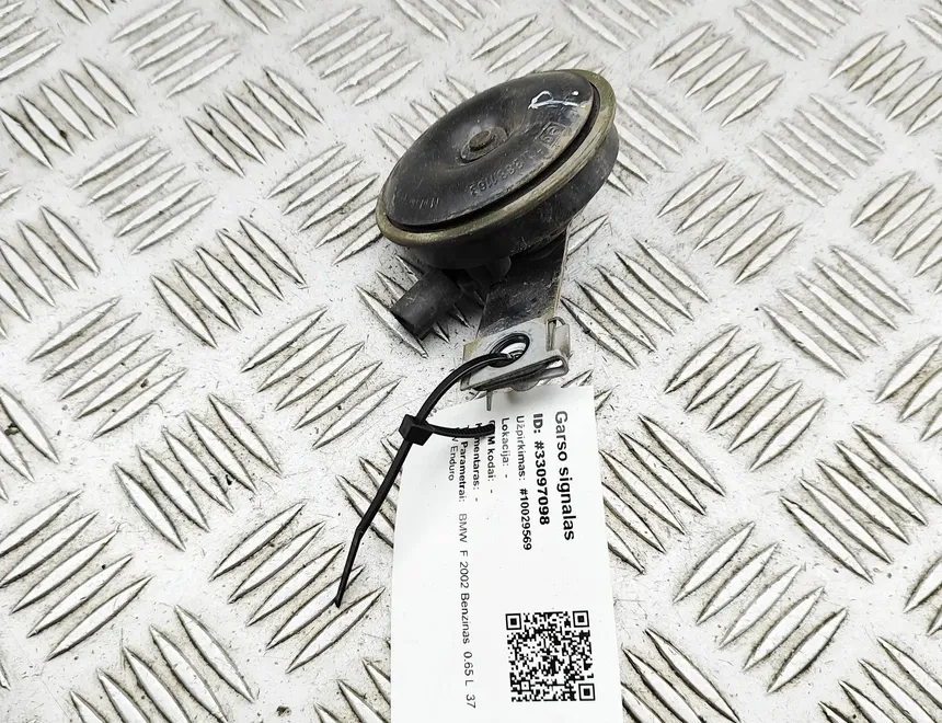 BMW F Horn signal 33097098