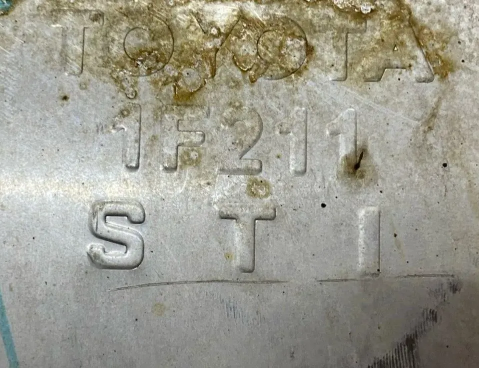 TOYOTA C-HR 1 generation (2016-2023) Exhaust 1F211 34824675