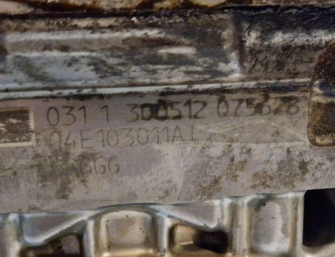 VOLKSWAGEN Jetta 3 generation (1992-1998) Двигатель CNL,04E103011AT 30134926