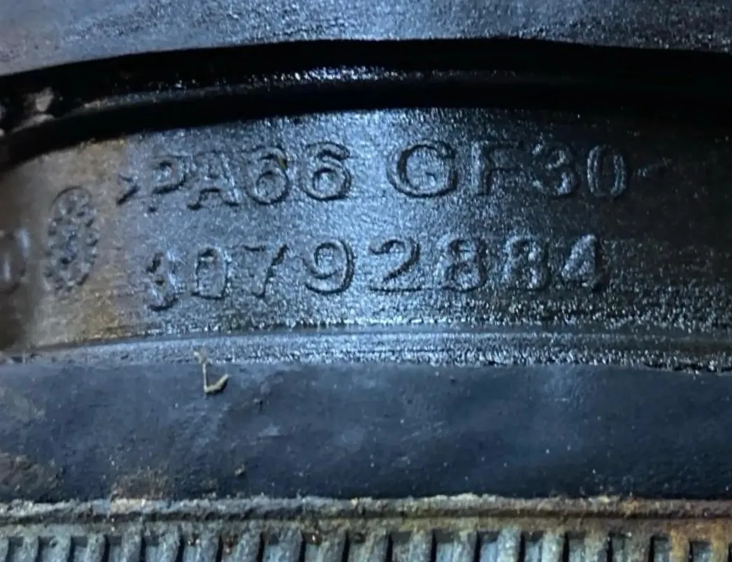 VOLVO V60 1 generation (2010-2020) Intercooler Hose Pipe 30792884 30139850